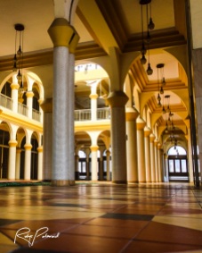 Central Mosque Grand Atrium by rubys polaroid